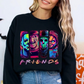 Horror Friends Neon Crewneck