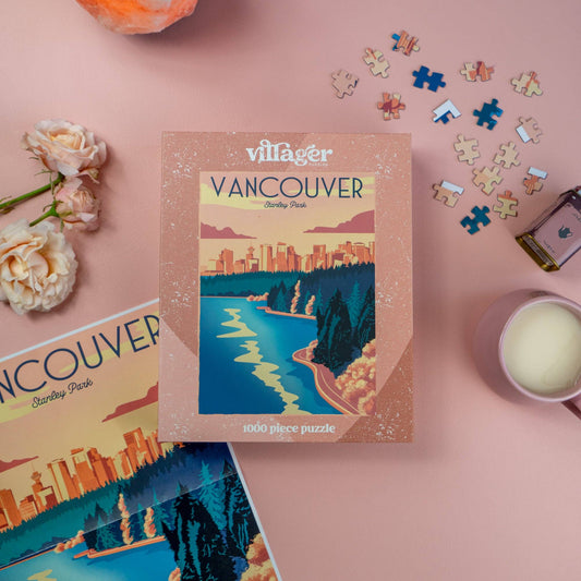 Vancouver Sunset 1000-Piece Puzzle | Designed in Canada