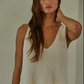 By Together Knit V-Neck Cotton Sweater