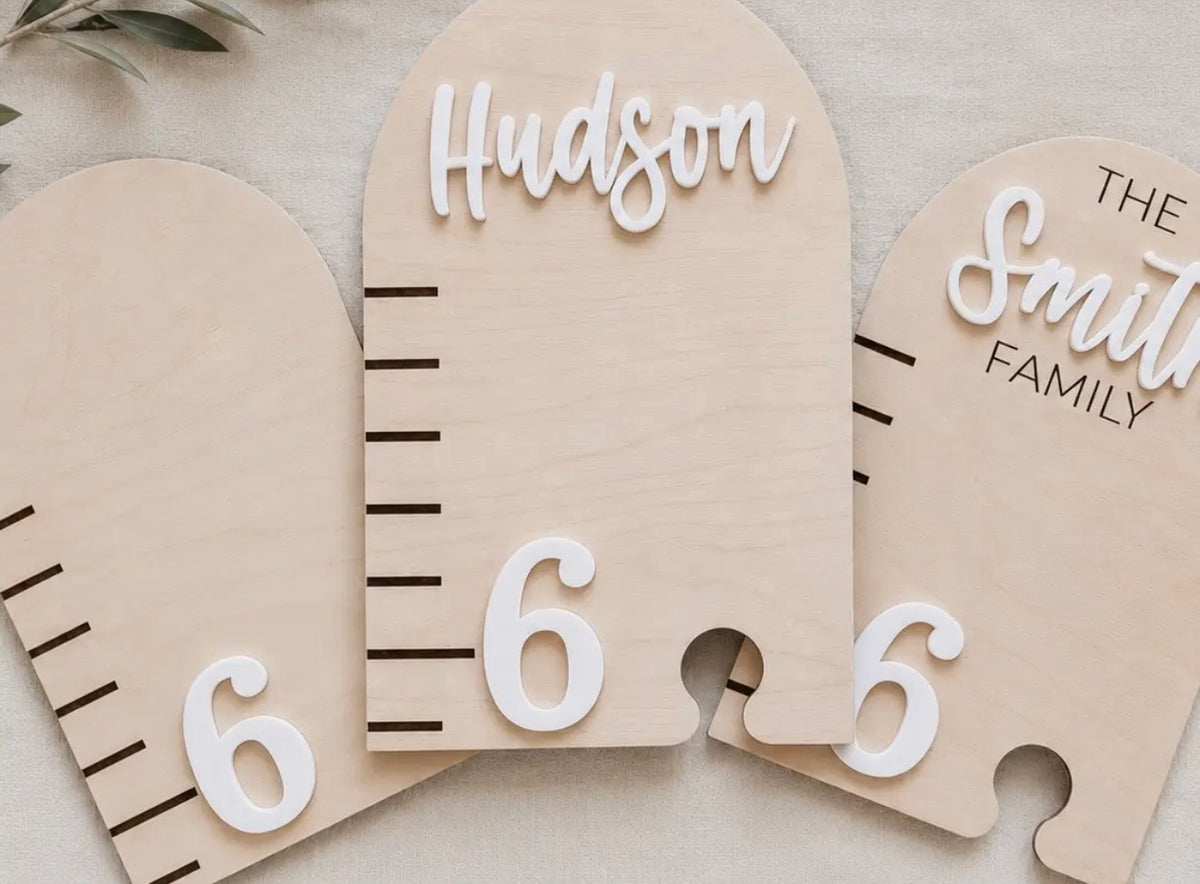Personalized Growth Chart Ruler