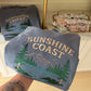 Sunshine Coast Embroidered Vintage Style Crewneck