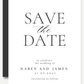 Custom Save The Date Magnet