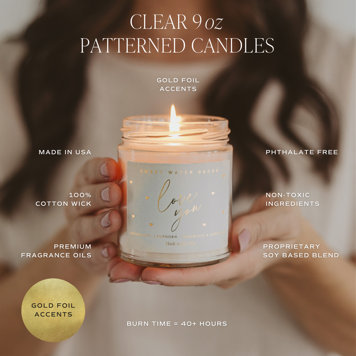 Island Air 9 oz Soy Candle - Home Decor & Gifts